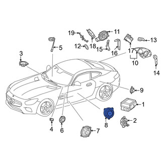 Mercedes-Benz OE - Front Speaker
