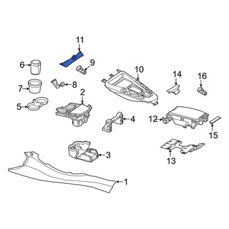 Mercedes-Benz OE - Front Console Trim Panel