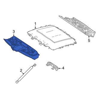 Mercedes-Benz OE - Front Headliner Cap