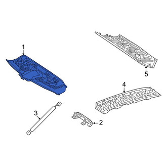 Mercedes-Benz OE - Front Headliner Cap