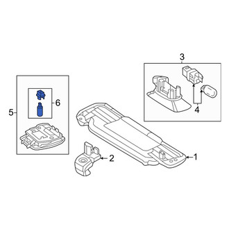 Mercedes-Benz OE - Courtesy Light Socket