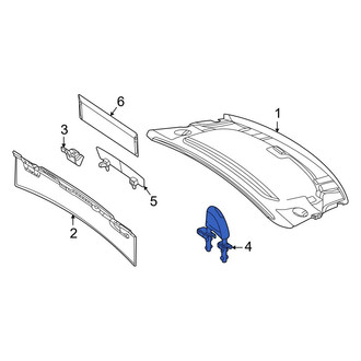 Mercedes-Benz OE - Left Upper Roll Bar
