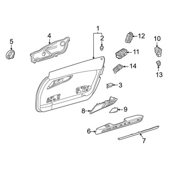 Mercedes-Benz OE - Door - Interior Trim