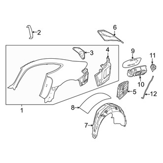 Mercedes-Benz OE - Quarter Panel & Components (Hatchback)