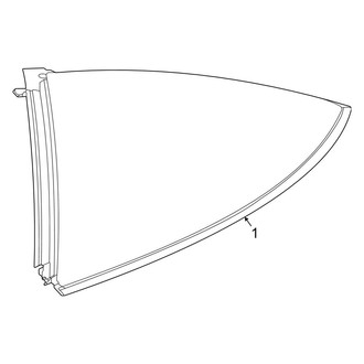 Mercedes-Benz OE - Quarter Panel - Glass (Hatchback)