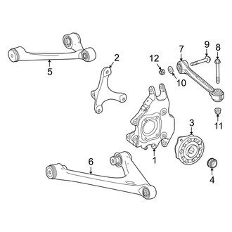 Mercedes-Benz OE - Rear Suspension - Suspension Components