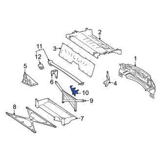 Mercedes-Benz OE - Rear Body Panel Bracket