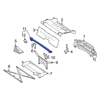 Mercedes-Benz OE - Rear Rear Body Reinforcement