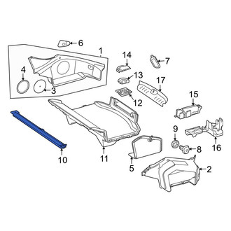 Mercedes-Benz OE - Rear Cargo Cover