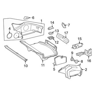 Mercedes-Benz OE - Rear Body & Floor - Interior Trim (Hatchback)