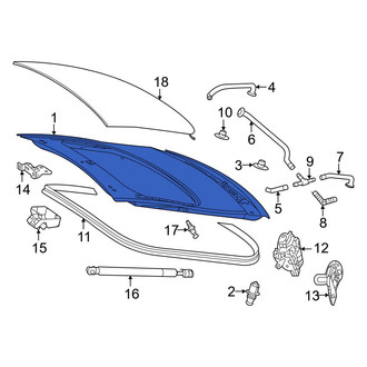 Mercedes-Benz OE - Rear Liftgate