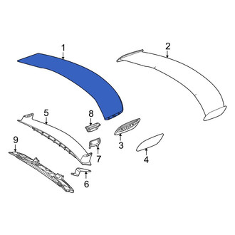Mercedes-Benz OE - Rear Spoiler