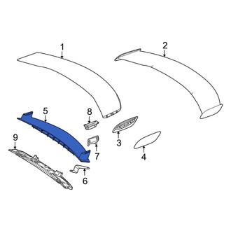 Mercedes-Benz OE - Rear Lower Spoiler Bracket