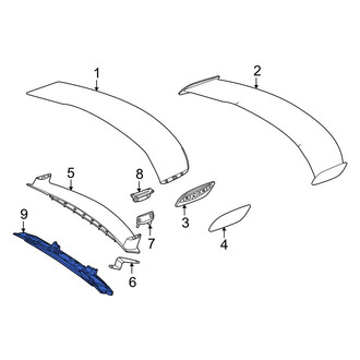Mercedes-Benz OE - Rear Lower Spoiler Bracket