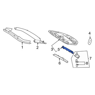 Mercedes-Benz OE - Rear Liftgate Pull Handle