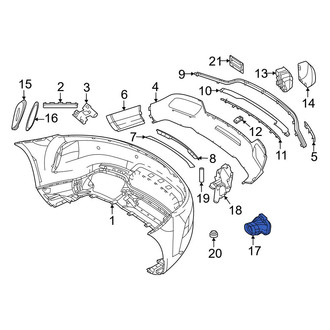 Mercedes-Benz OE - Exhaust Tail Pipe Tip
