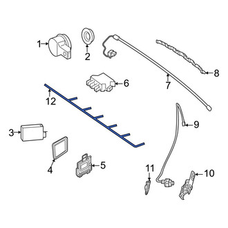 Mercedes-Benz OE - Rear Parking Aid System Wiring Harness