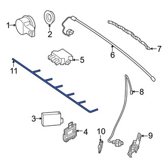 Mercedes-Benz OE - Rear Parking Aid System Wiring Harness
