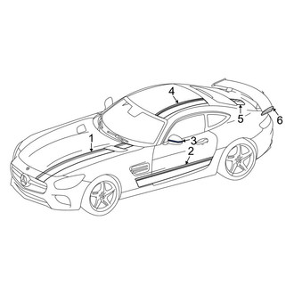 Mercedes-Benz OE - Trim Stripe Tape