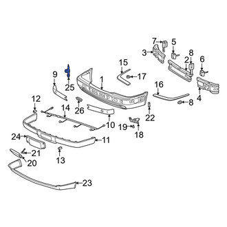 Mercedes-Benz OE - Ambient Air Temperature Sensor