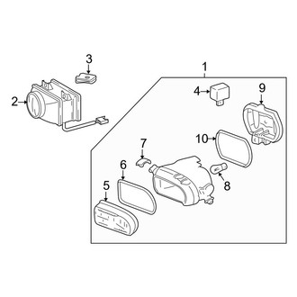 Mercedes-Benz OE - Front Lamps - Fog Lamps