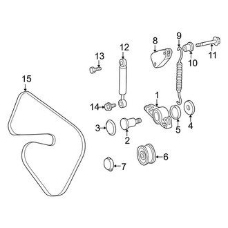 Mercedes-Benz OE - Cooling - Belts & Pulleys (Base Sedan)