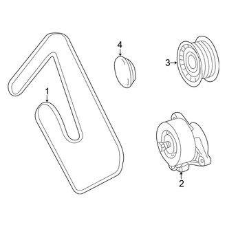 Mercedes-Benz OE - Cooling - Belts & Pulleys (Base)