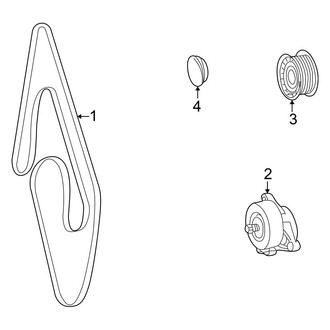 Mercedes-Benz OE - Cooling - Belts & Pulleys (Gas)