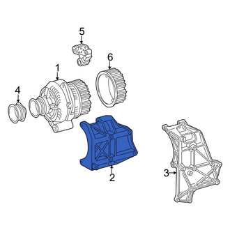 Mercedes-Benz OE - Alternator Bracket