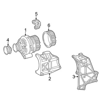 Mercedes-Benz OE - Electrical - Alternator