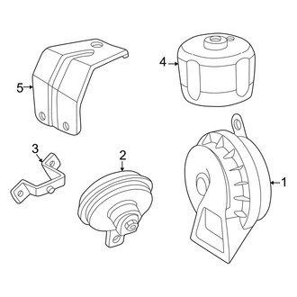 Mercedes-Benz OE - Electrical - Horn