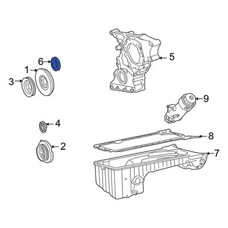 Mercedes-Benz OE - Engine Crankshaft Seal