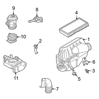 Mercedes-Benz OE - Engine - Air Intake (Base)