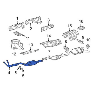 Mercedes-Benz OE - Catalytic Converter