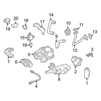 Mercedes-Benz OE - Emission System - Emission Components
