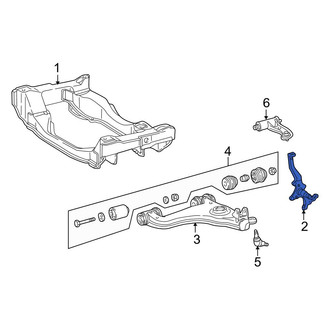 Mercedes-Benz OE - Front Left Steering Knuckle