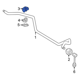 Mercedes-Benz OE - Suspension Stabilizer Bar Spacer