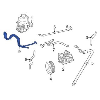 Mercedes E Class Power Steering Cooling | Coolers, Lines — CARiD.com