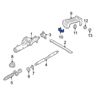 Mercedes-Benz OE - Lower Steering Column Cover