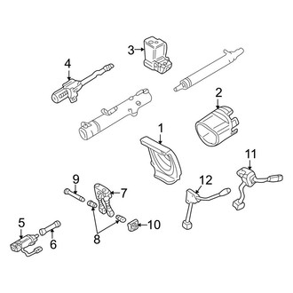 Mercedes-Benz OE - Steering Column - Shroud, Switches & Levers