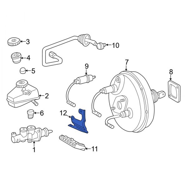 ABS Control Module Bracket