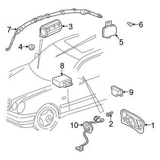 Mercedes-Benz OE - Restraint Systems - Air Bag Components