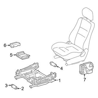 Mercedes-Benz OE - Seats & Tracks - Tracks & Components