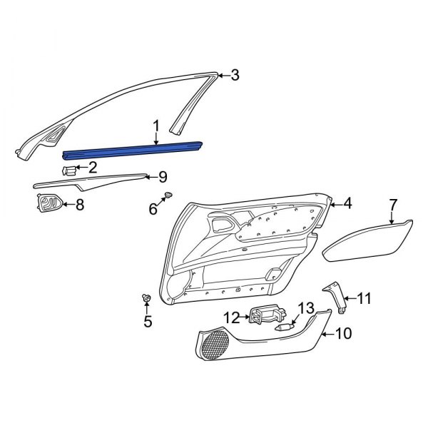 Door Window Belt Weatherstrip