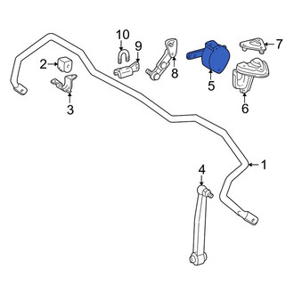 Mercedes-Benz OE - Rear Suspension Ride Height Sensor