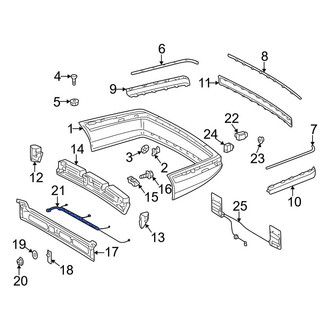 Mercedes-Benz OE - Rear Parking Aid System Wiring Harness
