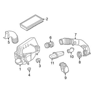 Mercedes-Benz OE - Engine - Air Intake (Gas)