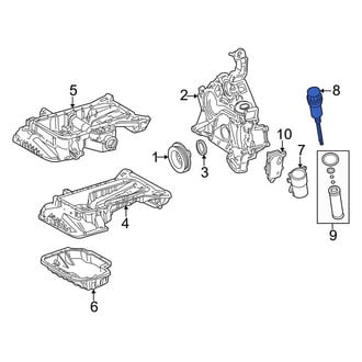 Mercedes-Benz OE - Engine Oil Filter Housing Cover
