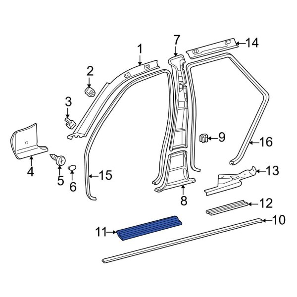 Door Sill Plate