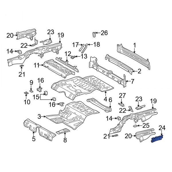 Floor Pan Reinforcement